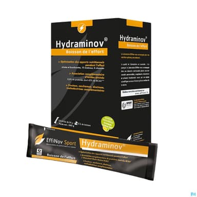 Effinov Hydraminov Boisson Effort Citron Vert Stick 10