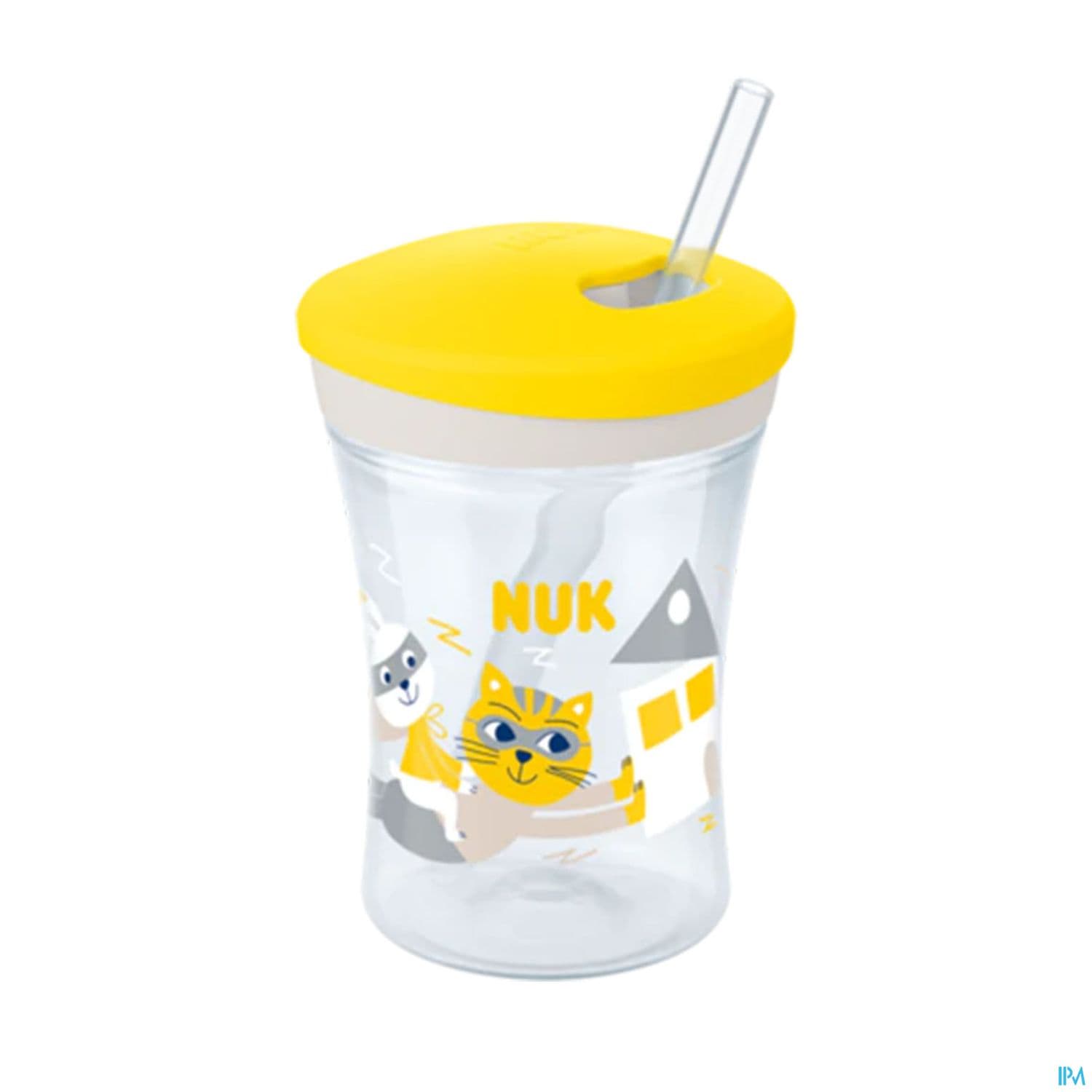 NUK ACTION CUP TASSE+PAILLE 12M+