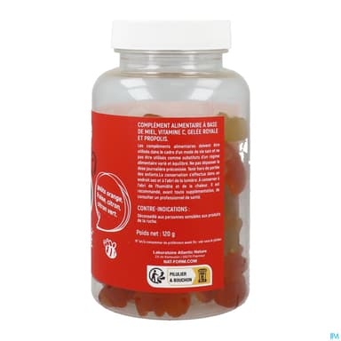 Nat Et Form Junior+ Immunite Ourson Gommes 60