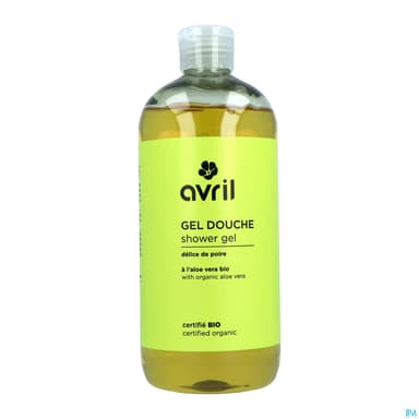 Avril Gel Douche Delice De Poire Certifie Bio 500ml