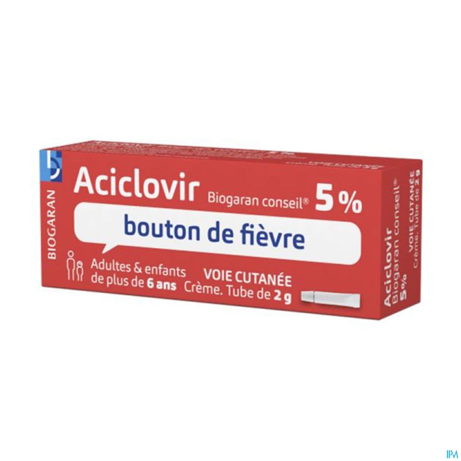 ACICLOVIR 5% BIOG CONS CR TUB 2G