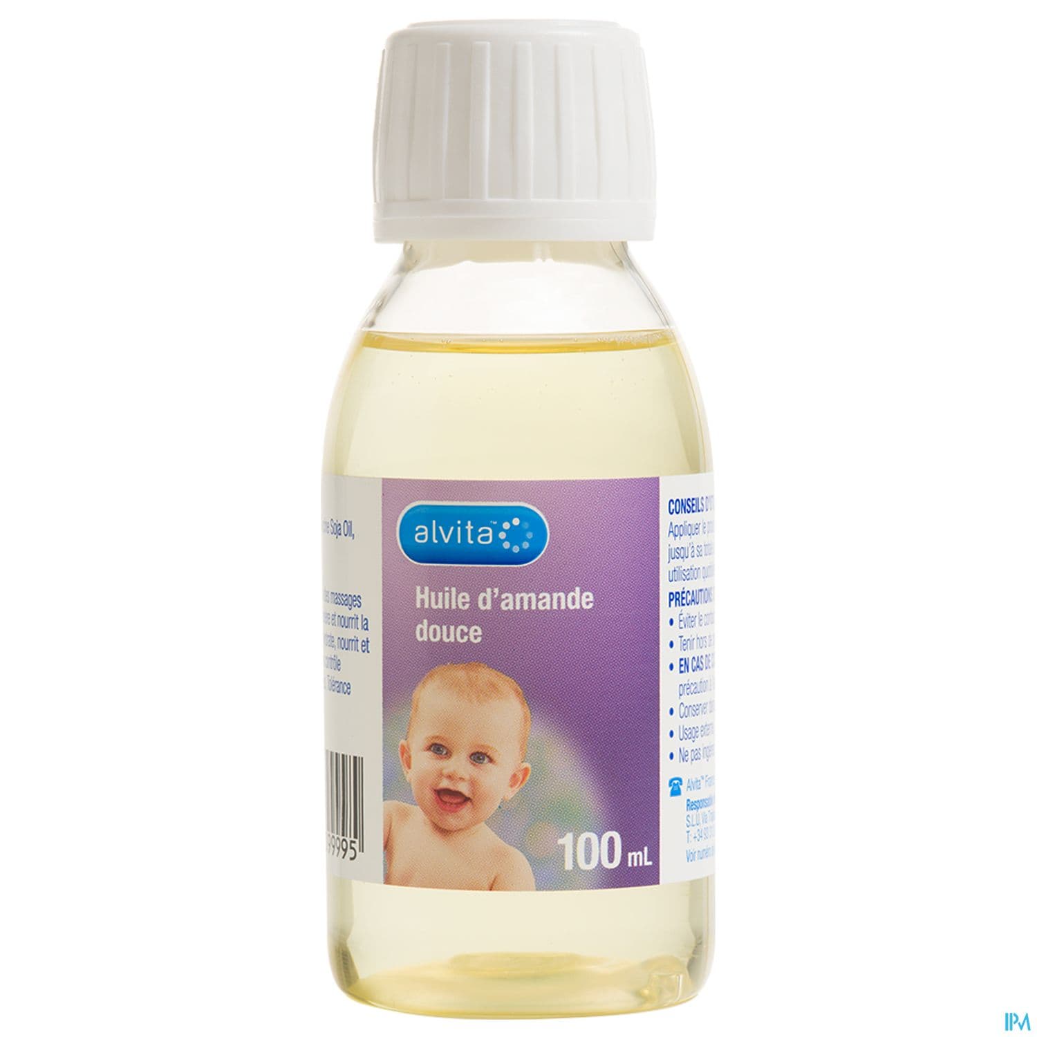 ALVITA HUILE AMANDE DOUCE 100ML