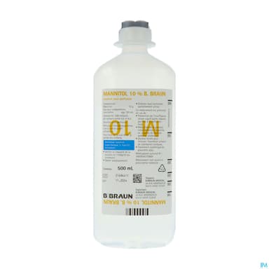 MANNITOL 10% BBRAUN ECOFLAC 500ML