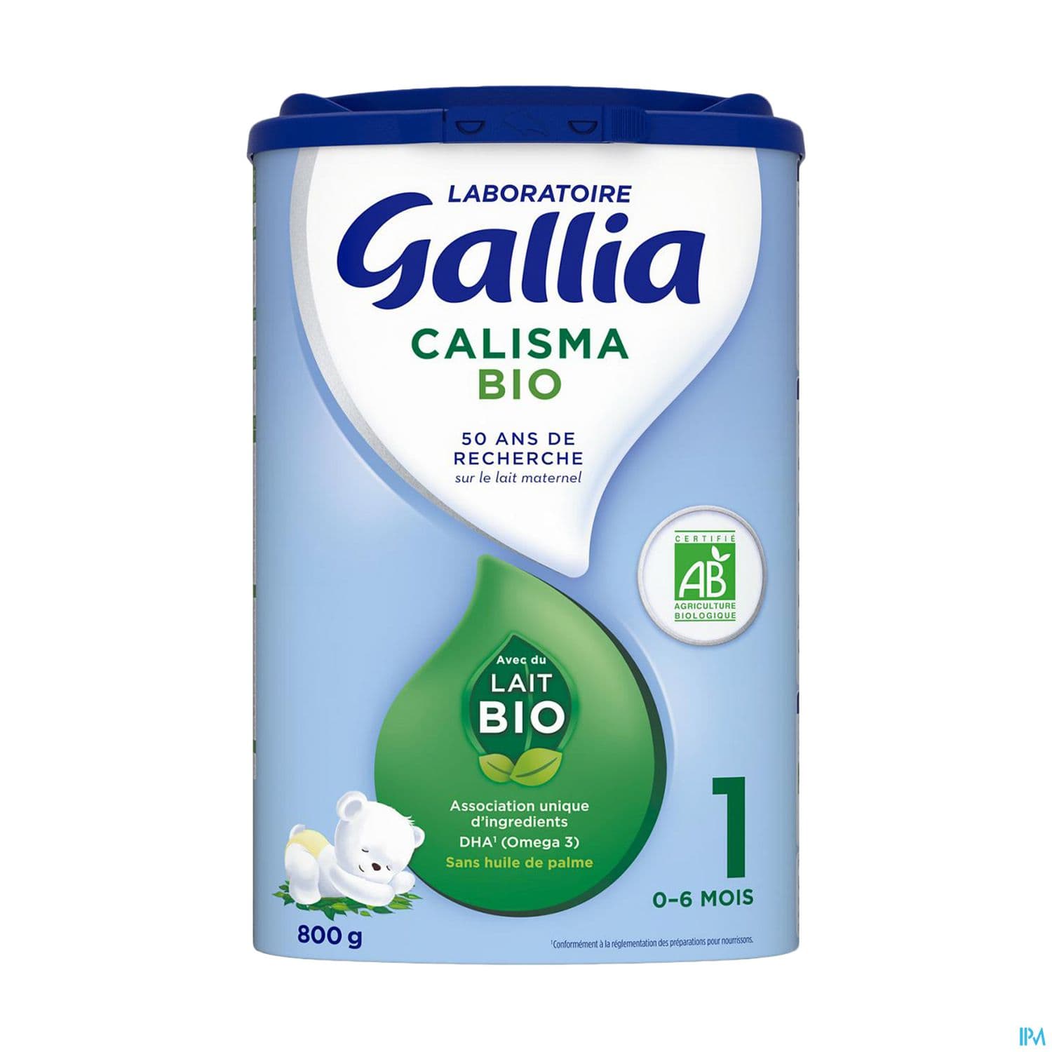 GALLIA CALISMA 1 LAIT PDR BIO800G