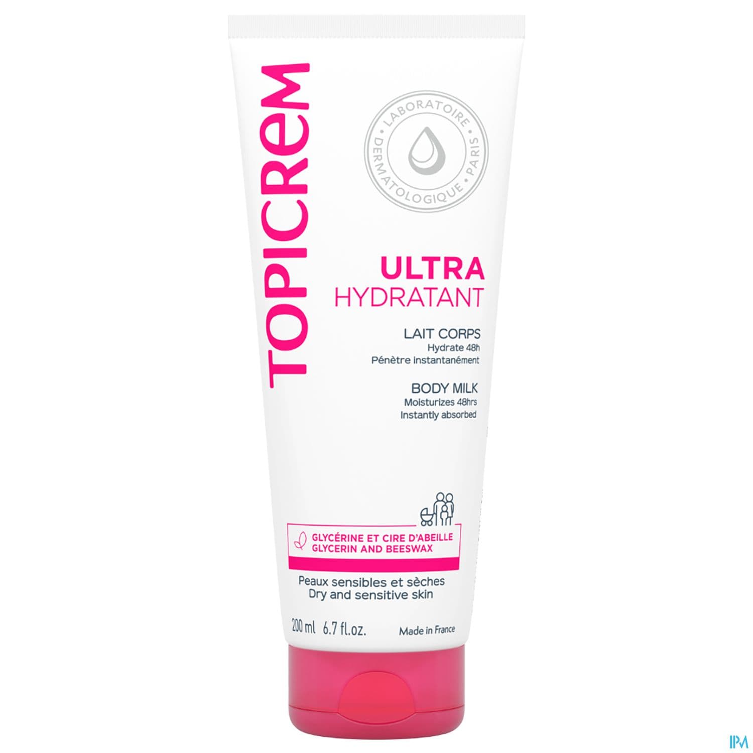 TOPICREM ULT/HYDR LAIT CORP 200ML