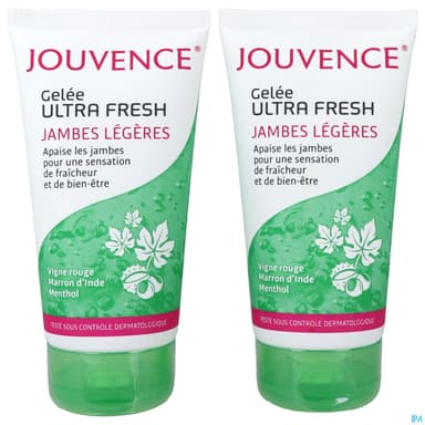 Abbe Soury Jouvence Circulation Gelee Ultra Fresh 150ml Duopack