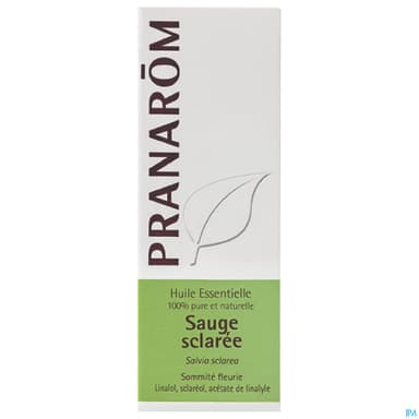 Pranarom Huile Essentielle Sauge Sclaree Sommite Fleurie 10ml