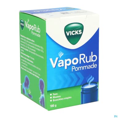 VICKS VAPORUB POT 100G