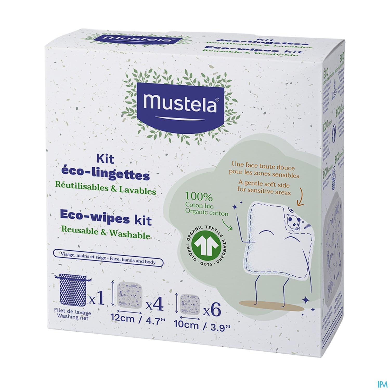 MUSTELA BB KIT ECO-LINGETTE 6P+4G — Grande Pharmacie Libourne