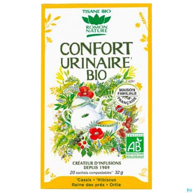 Romon Nature Complexes Confort Urinaire Bio Infusette 1g6 20
