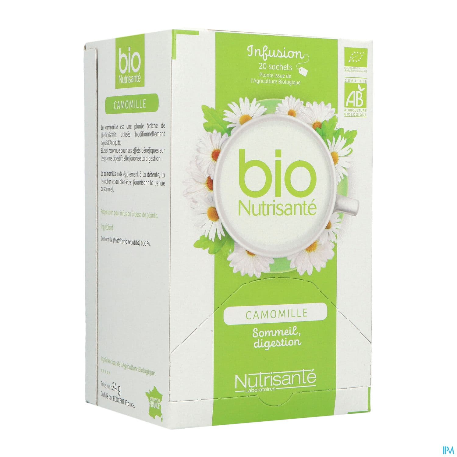 BIONUTRI INF CAMOMILLE SACH20