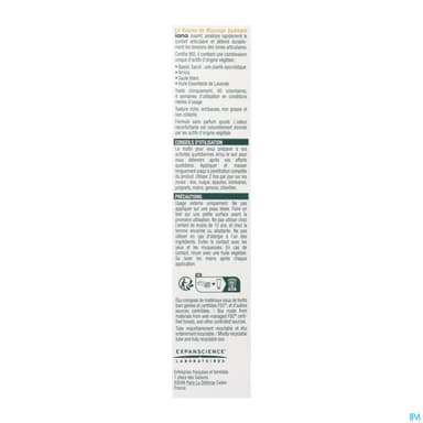IANA BAUME MASSAGE APAISANT 100ML