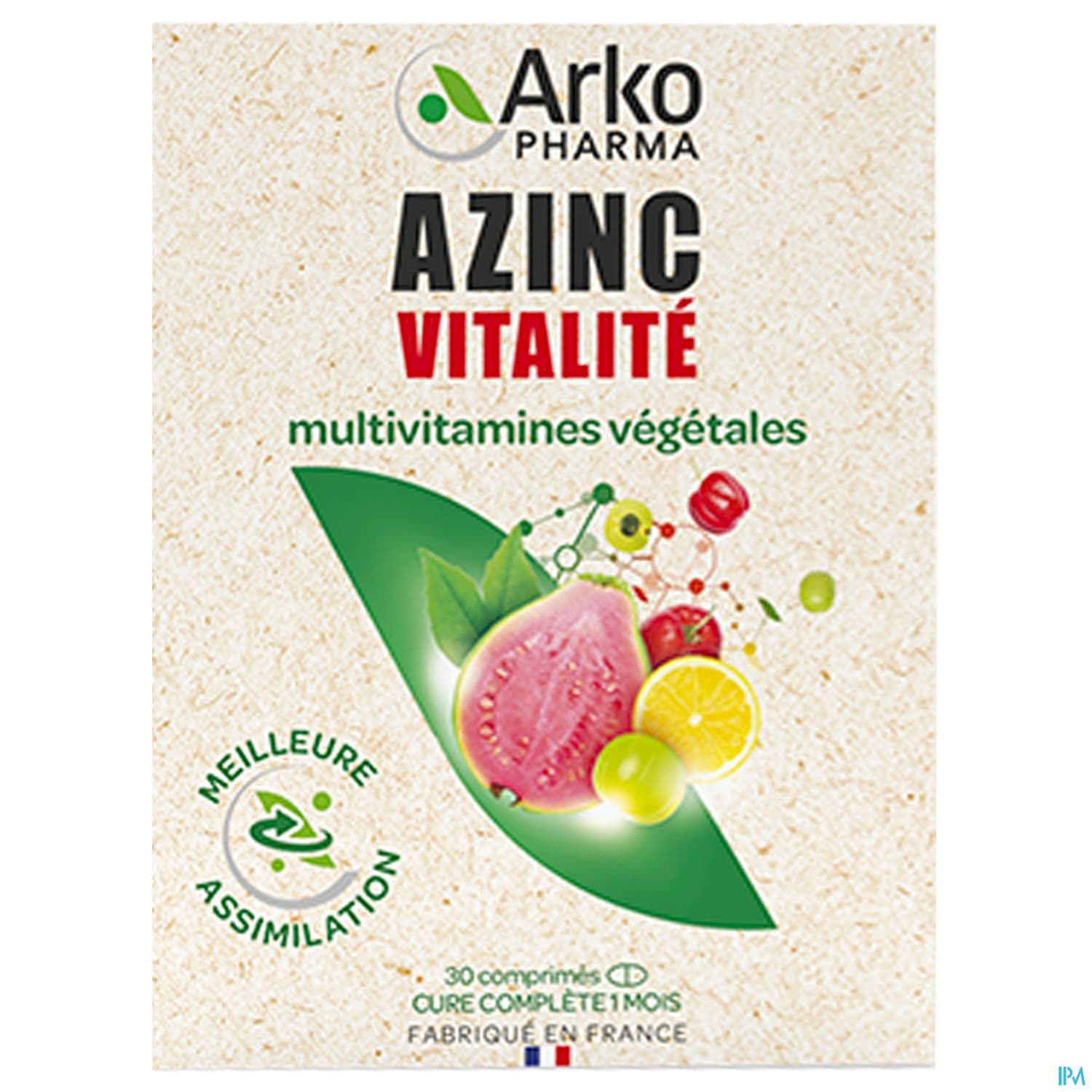AZINC MULTI VEGETAL VITALITE CPR30