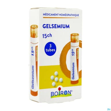 Boiron Gelsemium Semp. 15ch Granules 4g X3