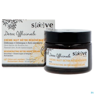 SAEVE DETOX CR NUIT REGENER 50ML