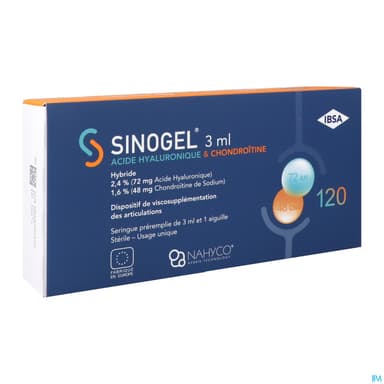 Sinogel Seringue Preremplie 3ml