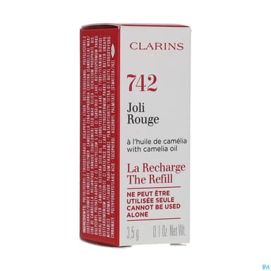 Clarins Joli Rouge A Levres Satin La Recharge 742 3g5