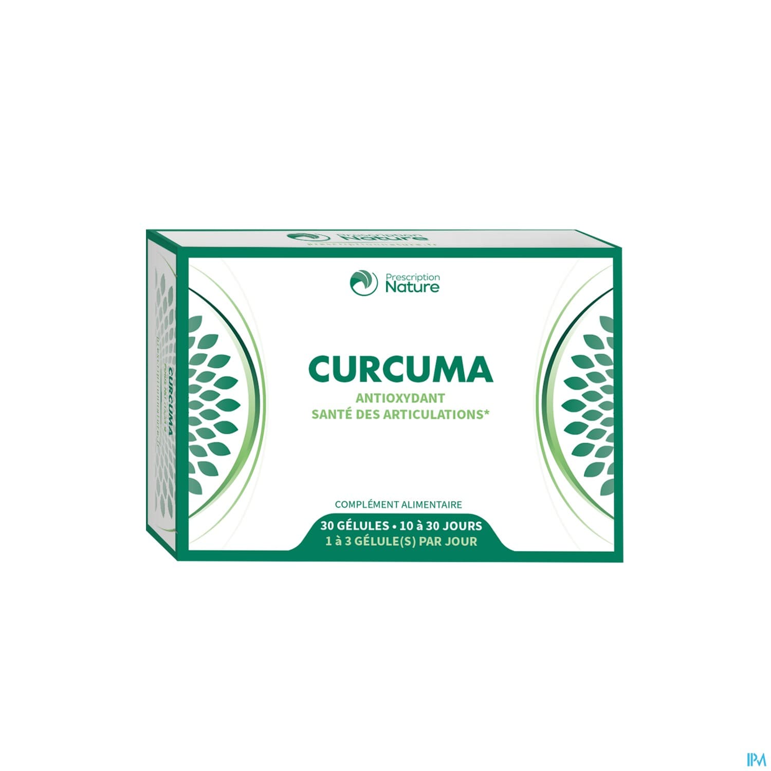 Prescription Nature Curcuma Gelule 30