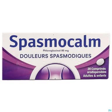 SPASMOCALM 80MG CPR OROD PLQ/20