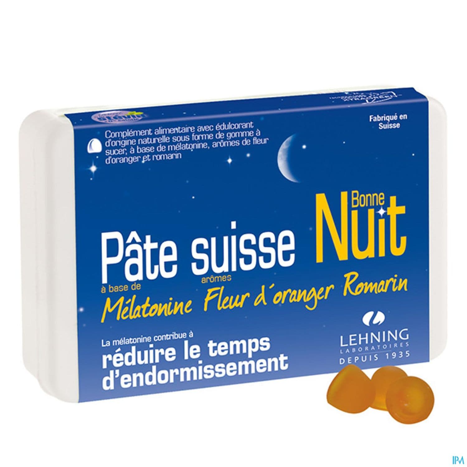 Pate Suisse Bonne Nuit Gommes A Sucer 40