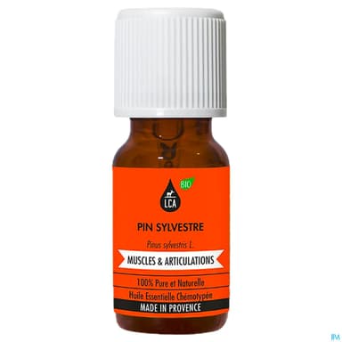 Lca Huile Essentielle De Pin Sylvestre Provence Bio 10ml