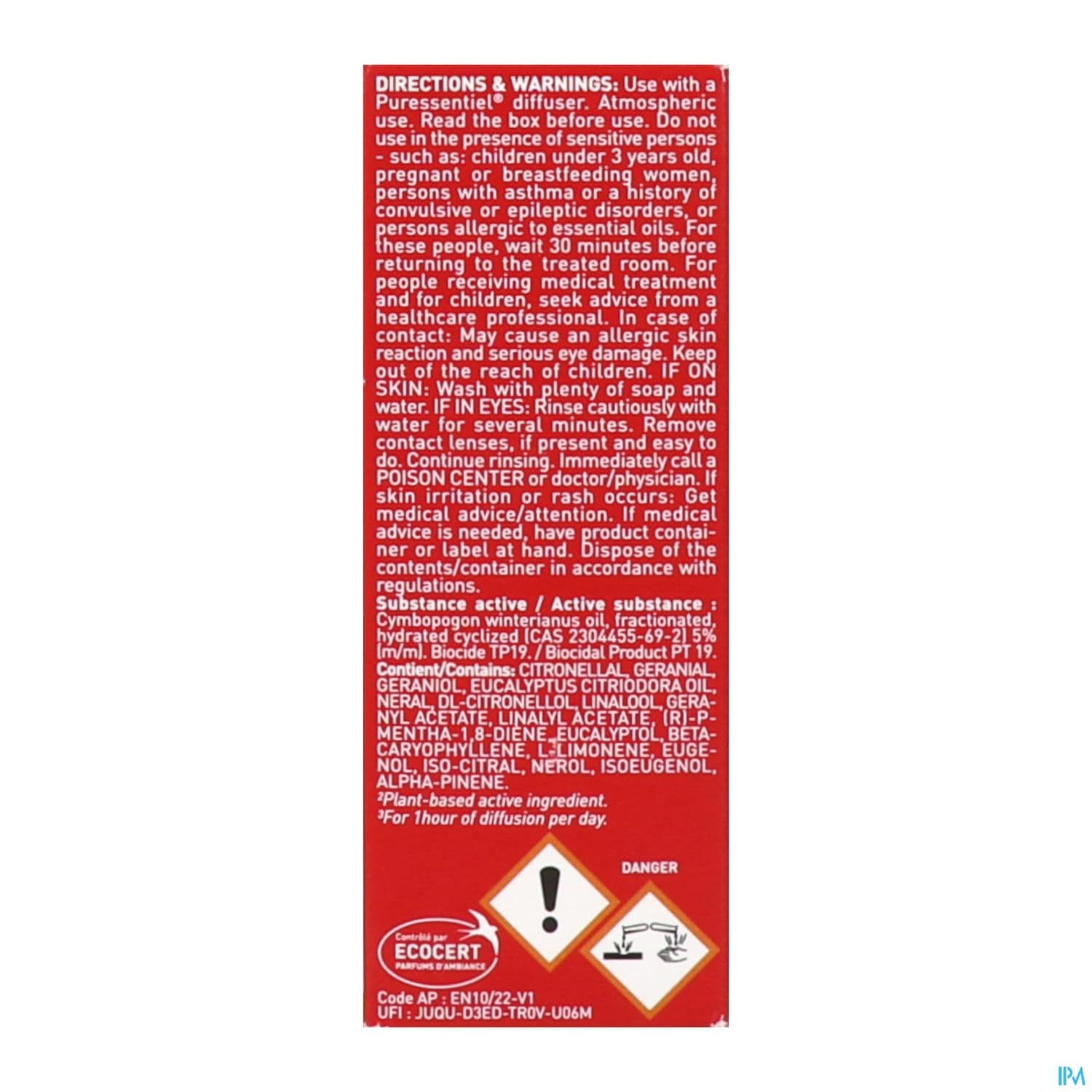 Puressentiel Repulsif Pour Diffusion 30ml