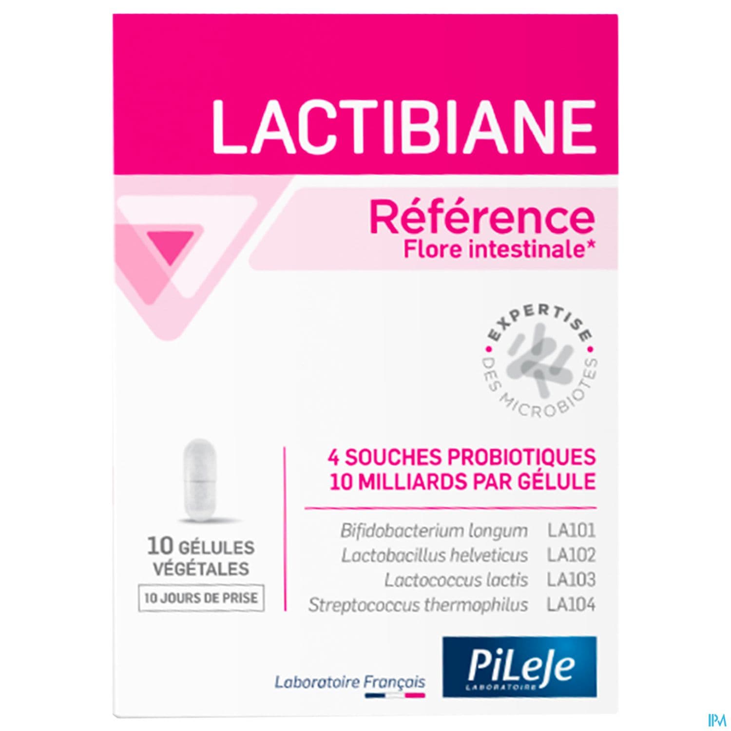 Pileje Lactibiane Reference Gelule 10