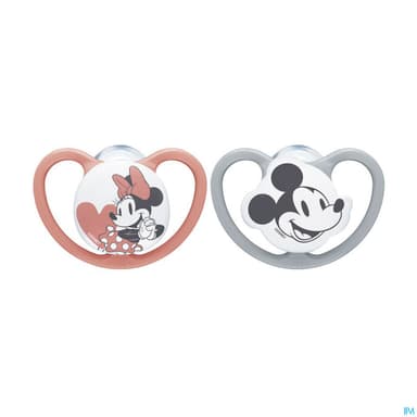 SUCET NUK PHYS SILIC 6-18M MINNIE2
