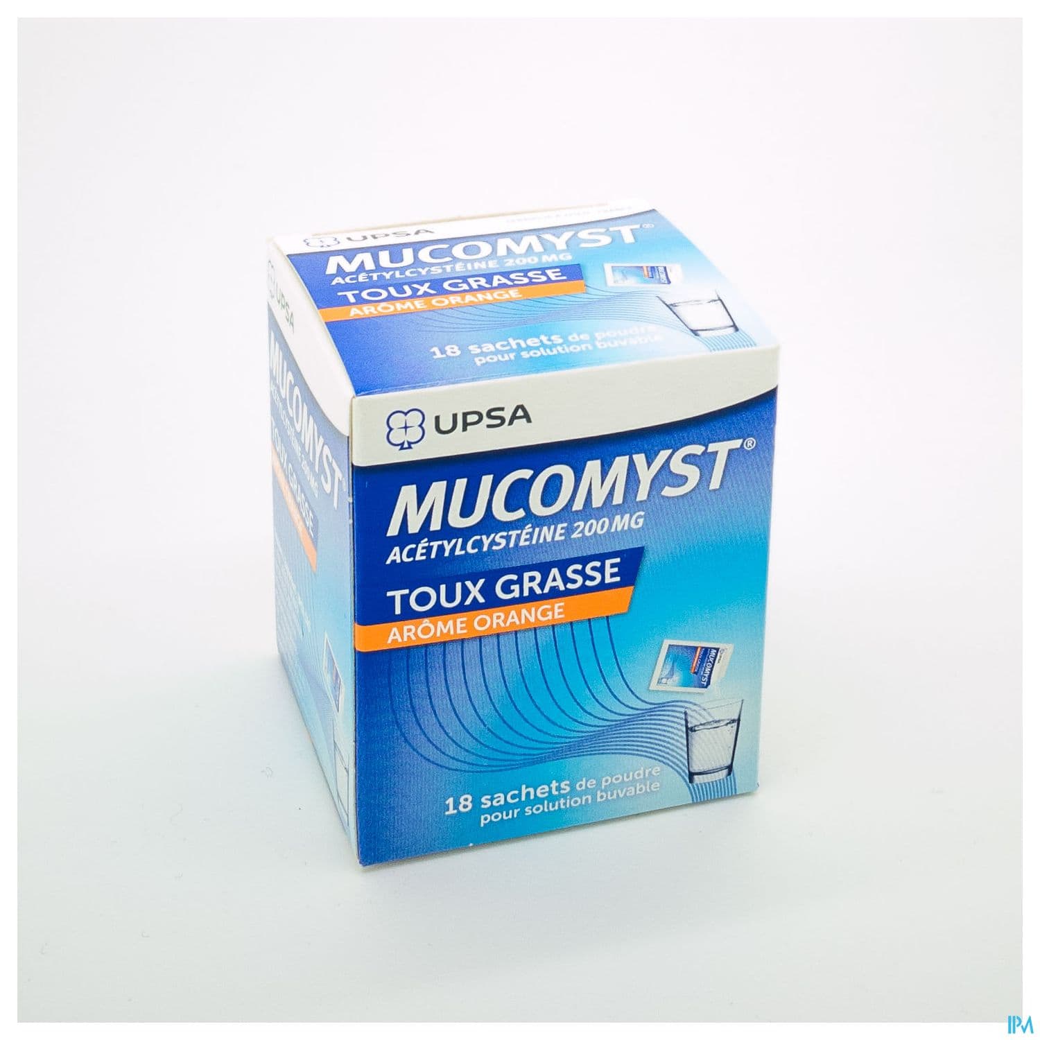 MUCOMYST 200MG PDR SBUV EN SACH B/18