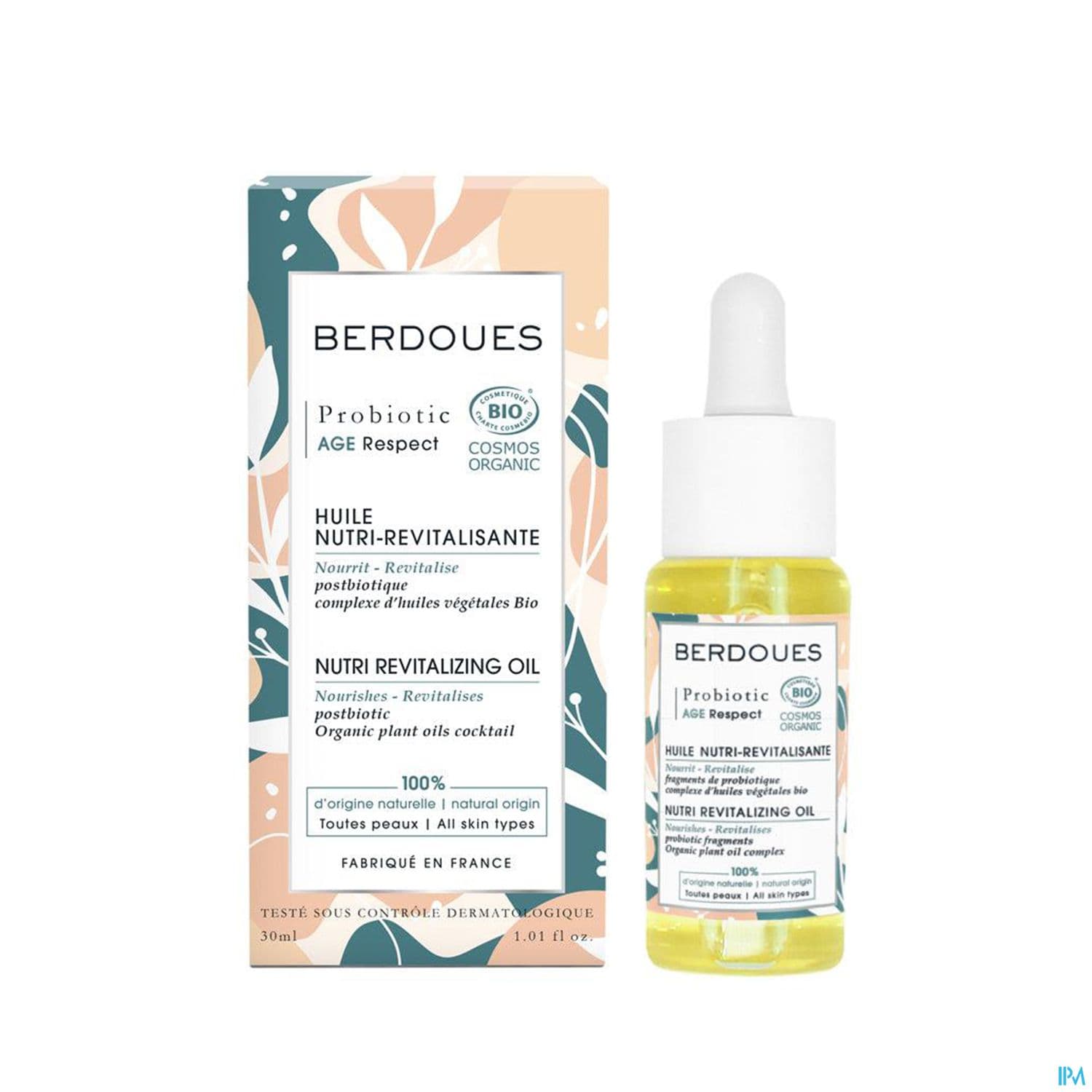 Berdoues Probiotic Huile Nutri Revitalisante Bio 30ml