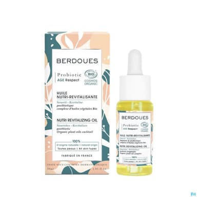 Berdoues Probiotic Huile Nutri Revitalisante Bio 30ml