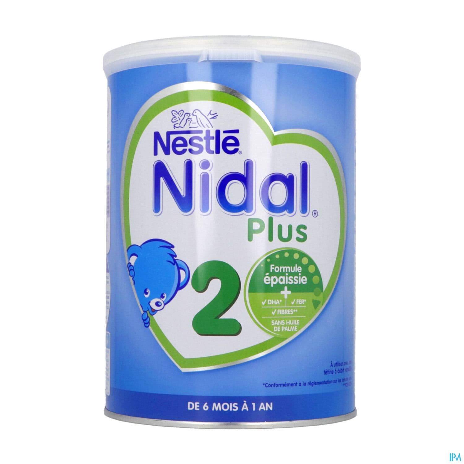 Nidal 2 confort formule epaissie poudre, 800 g — Pharmacie Lafayette Daloy