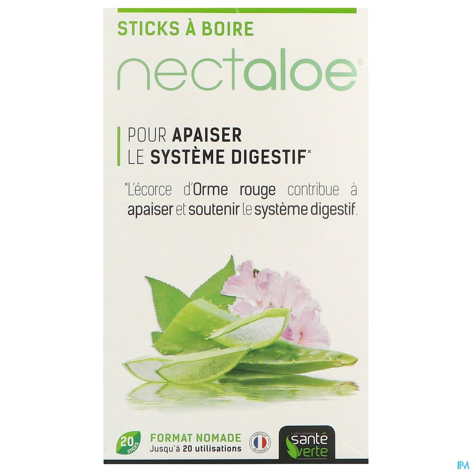 NECTALOE SANTE VERTE STICK 20