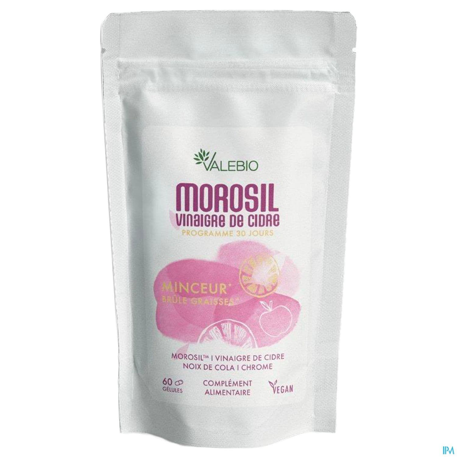 Valebio Morosil Vinaigre De Cidre Minceur Brule Graisses Gelule 60