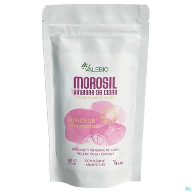 Valebio Morosil Vinaigre De Cidre Minceur Brule Graisses Gelule 60