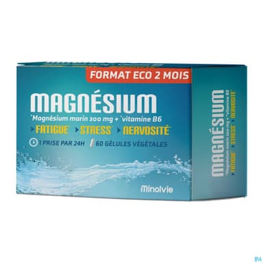 Minolvie Magnesium Marin Gelule 60