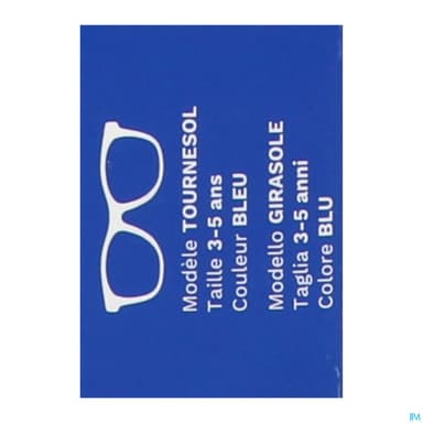 MUSTELA LUNET SOL BEBE 3-5 BLEU