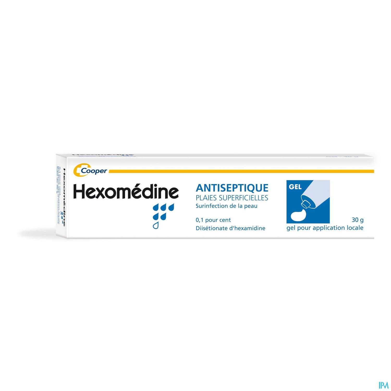 HEXOMEDINE 0,1% GEL TUB 30G