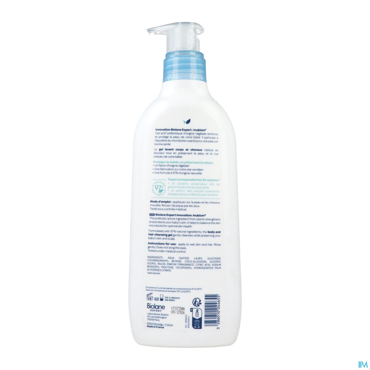 BIOLANE EXPERT GEL LAV SURG 500ML