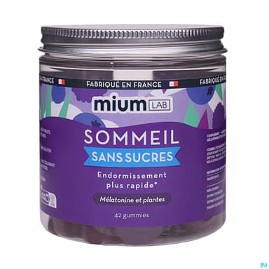 MIUMLAB S/SUC SOMMEIL GUMMIE 42