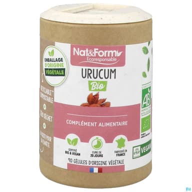 NAT&FORM ECO URUCUM BIO GELUL 90