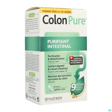 COLONPURE CURE 20 JOURS GELUL 80