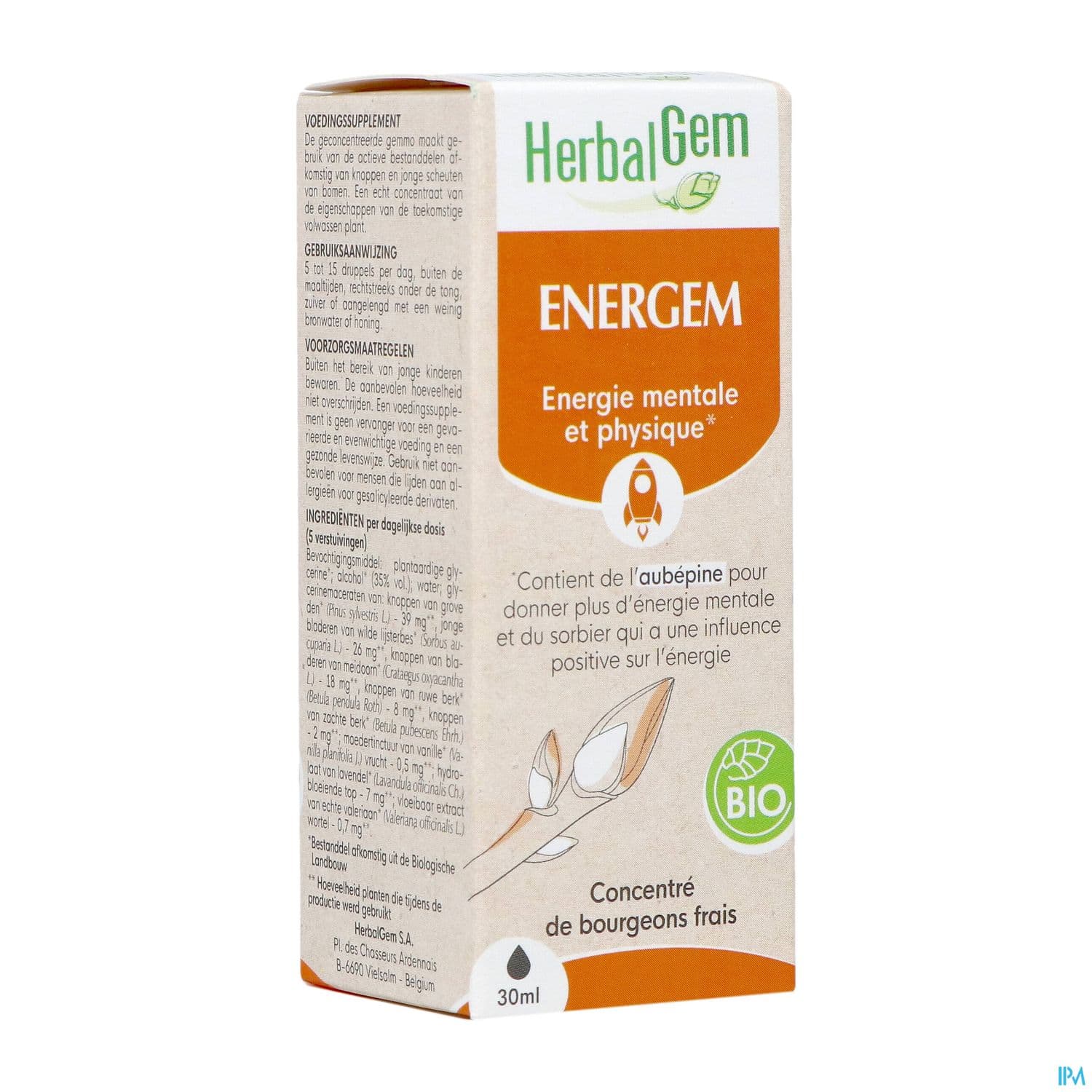 HERBALGEM ENERGEM GC28 BIO 30ML