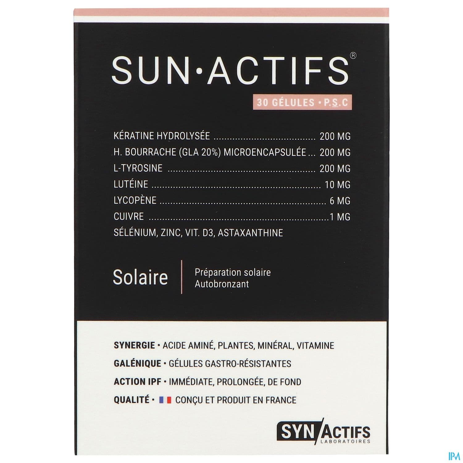 Synactifs Sun Actifs Gelule 30