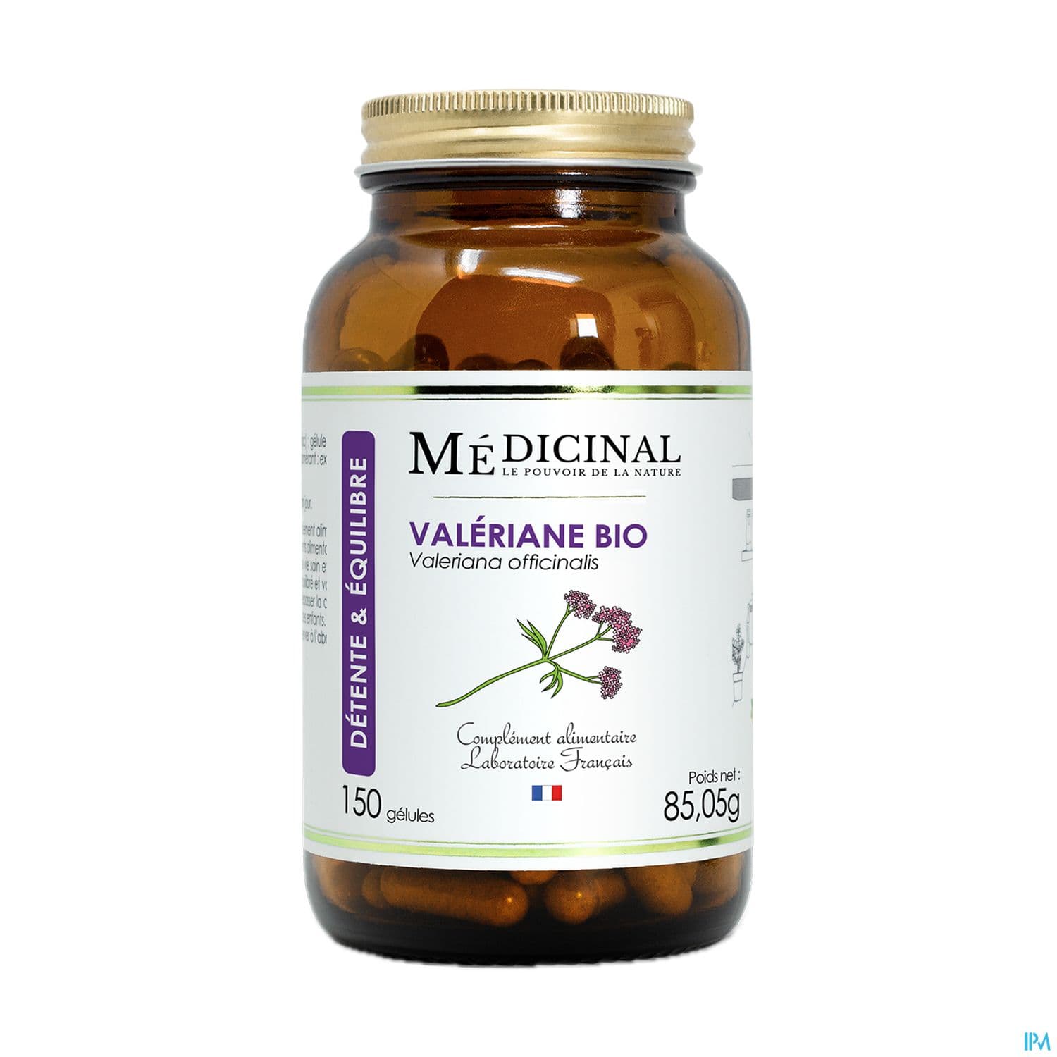 MEDICINAL VALERIANE BIO GELU150