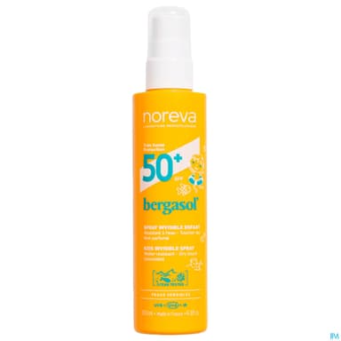 Noreva Bergasol Expert Spray Invisible Enfant Spf50+ 200ml