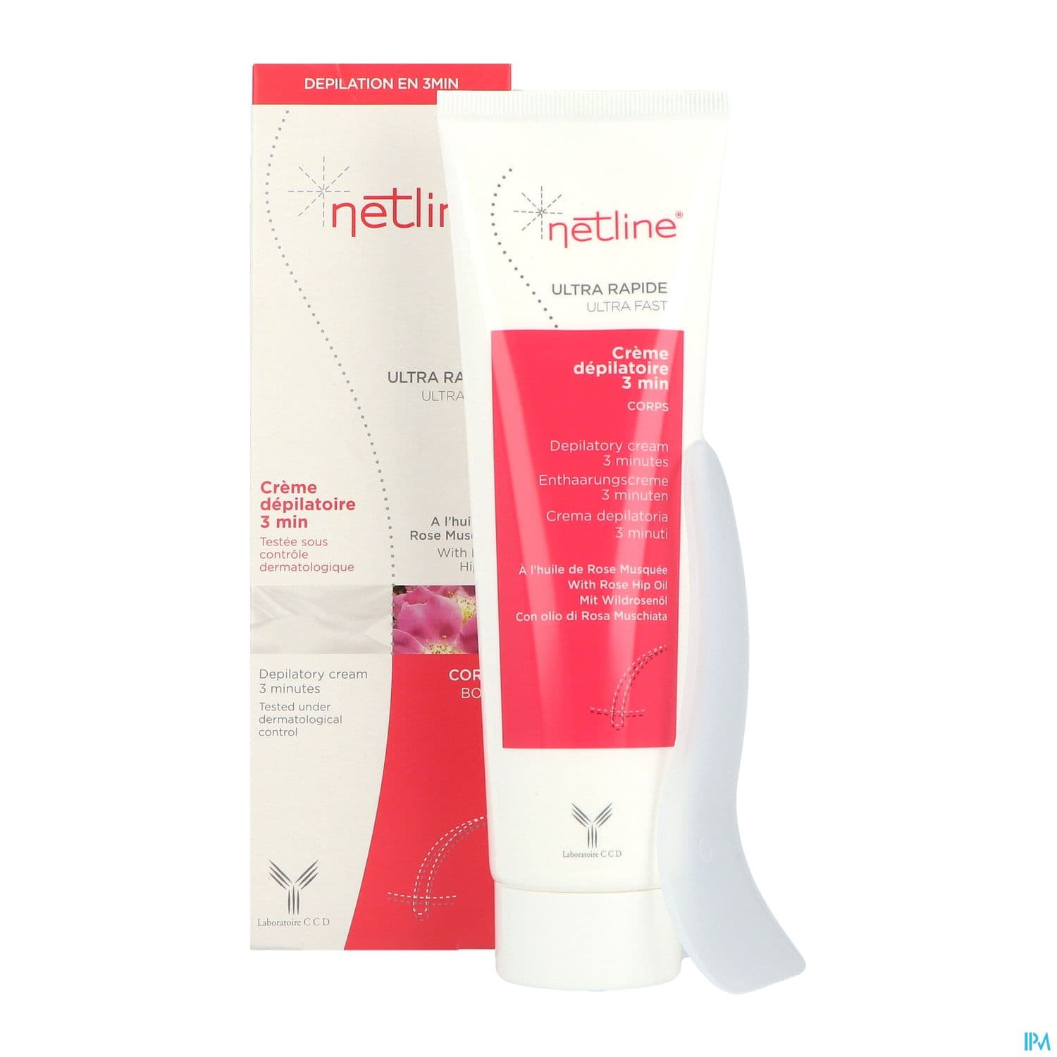 NETLINE CR DEPIL 3MN CORP 150ML