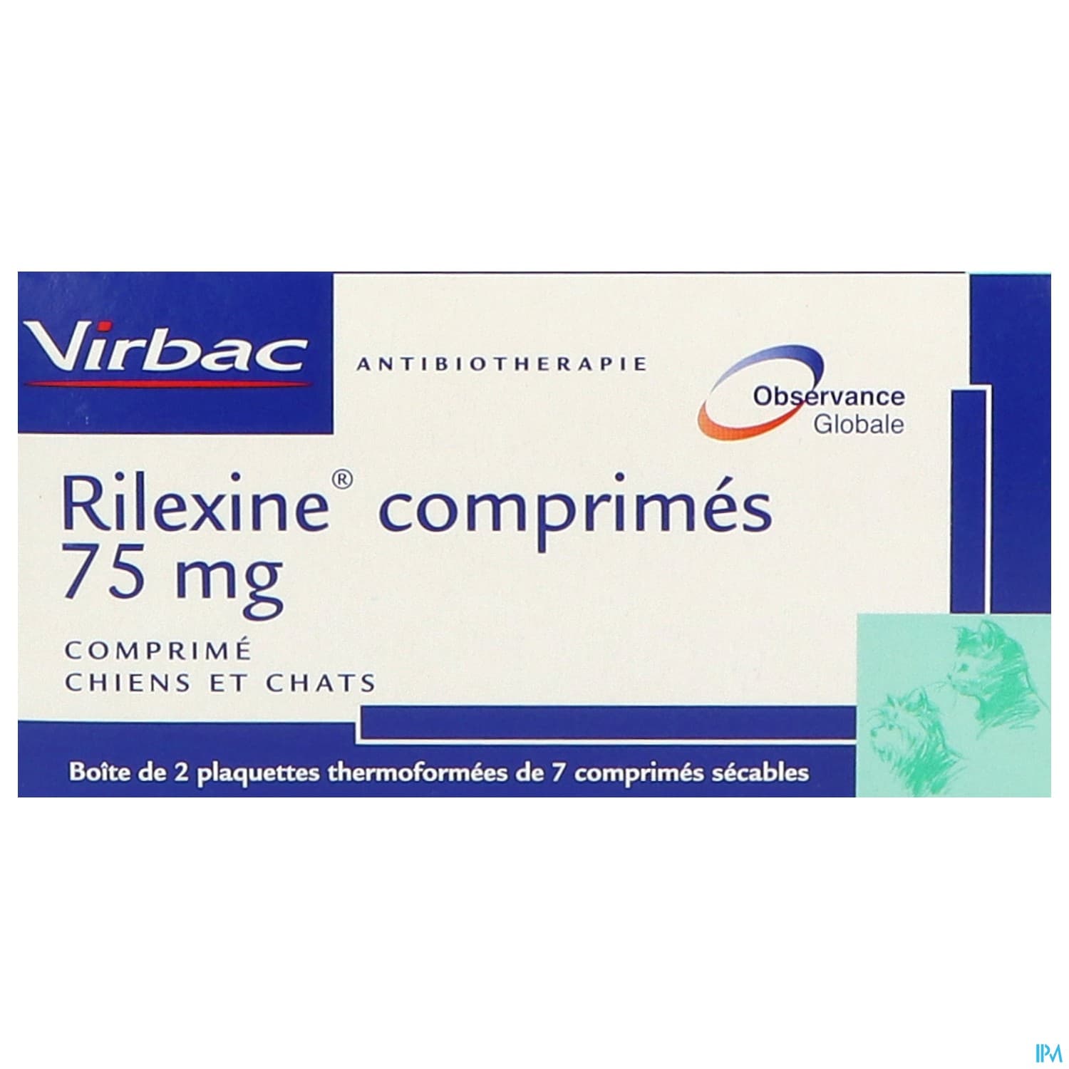 RILEXINE OBSERVANC CPR 75MG 14