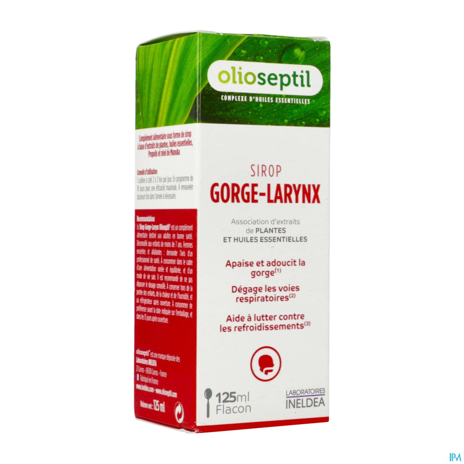 OLIOSEPTIL GORG/LARYNX SP 125ML