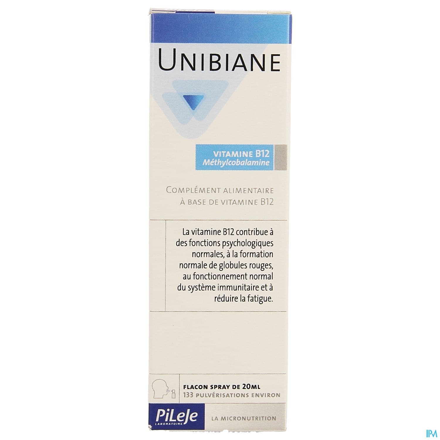 Unibiane Vitamine B12 Fl Pompe 20ml